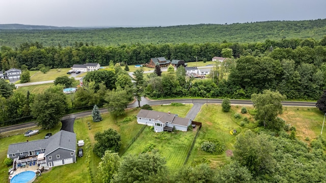 704 Brighton Hill Rd, Minot, ME 04258 - drone / aerial view of a forest