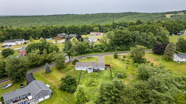 704 Brighton Hill Rd, Minot, ME 04258 - drone / aerial view of a heavily wooded area