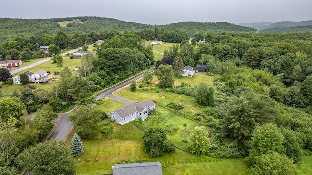 704 Brighton Hill Rd, Minot, ME 04258 - view of property location with a forest