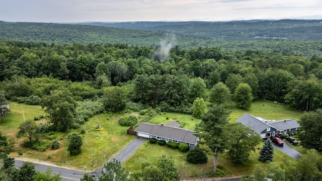 704 Brighton Hill Rd, Minot, ME 04258 - bird's eye view of a forest