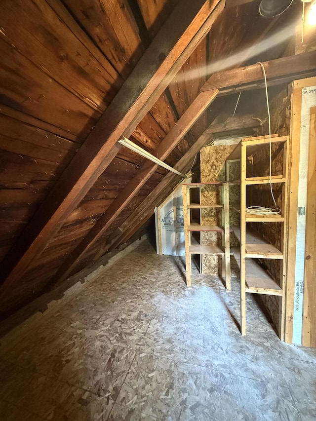 69 Lafayette St, Calais, ME 04619 - view of attic