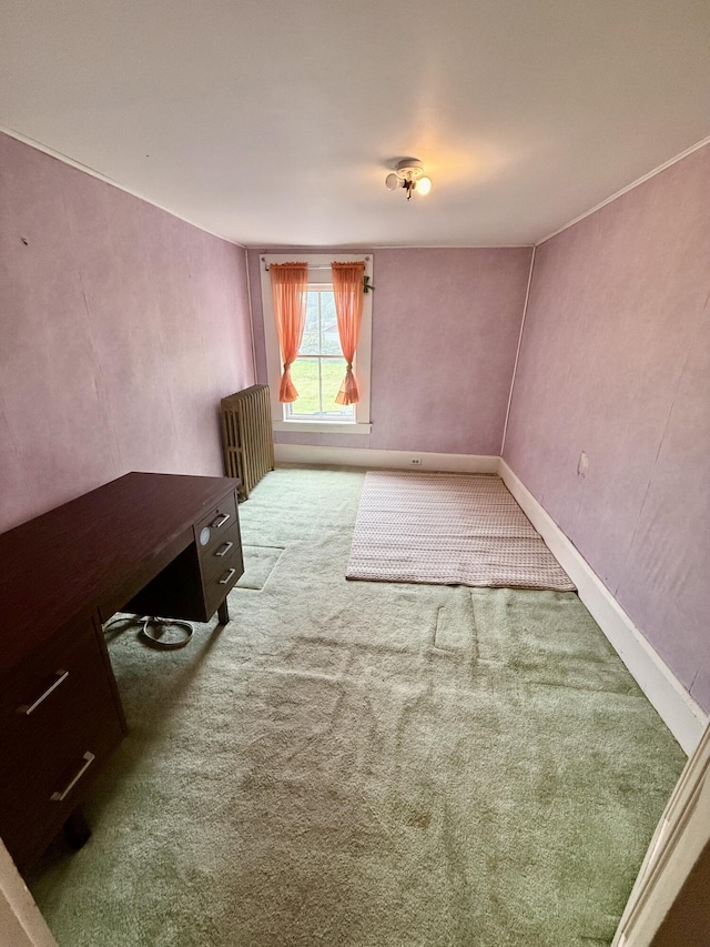 69 Lafayette St, Calais, ME 04619 - empty room with carpet floors