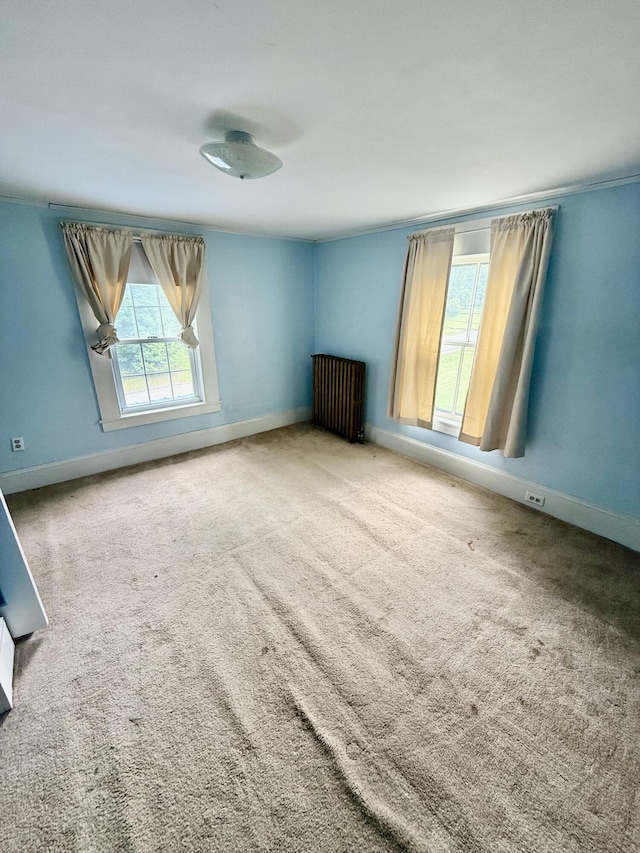 69 Lafayette St, Calais, ME 04619 - carpeted spare room featuring baseboards