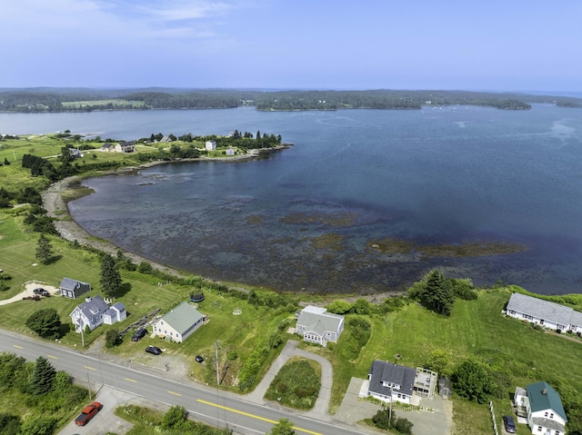 9 County Rd, Lubec, ME 04652 - aerial view of property's location with a nearby body of water
