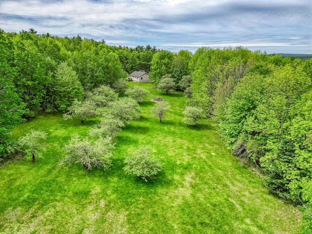 23 Mccutcheon Way, Sidney, ME 04330 - aerial view of property and surrounding area with a forest