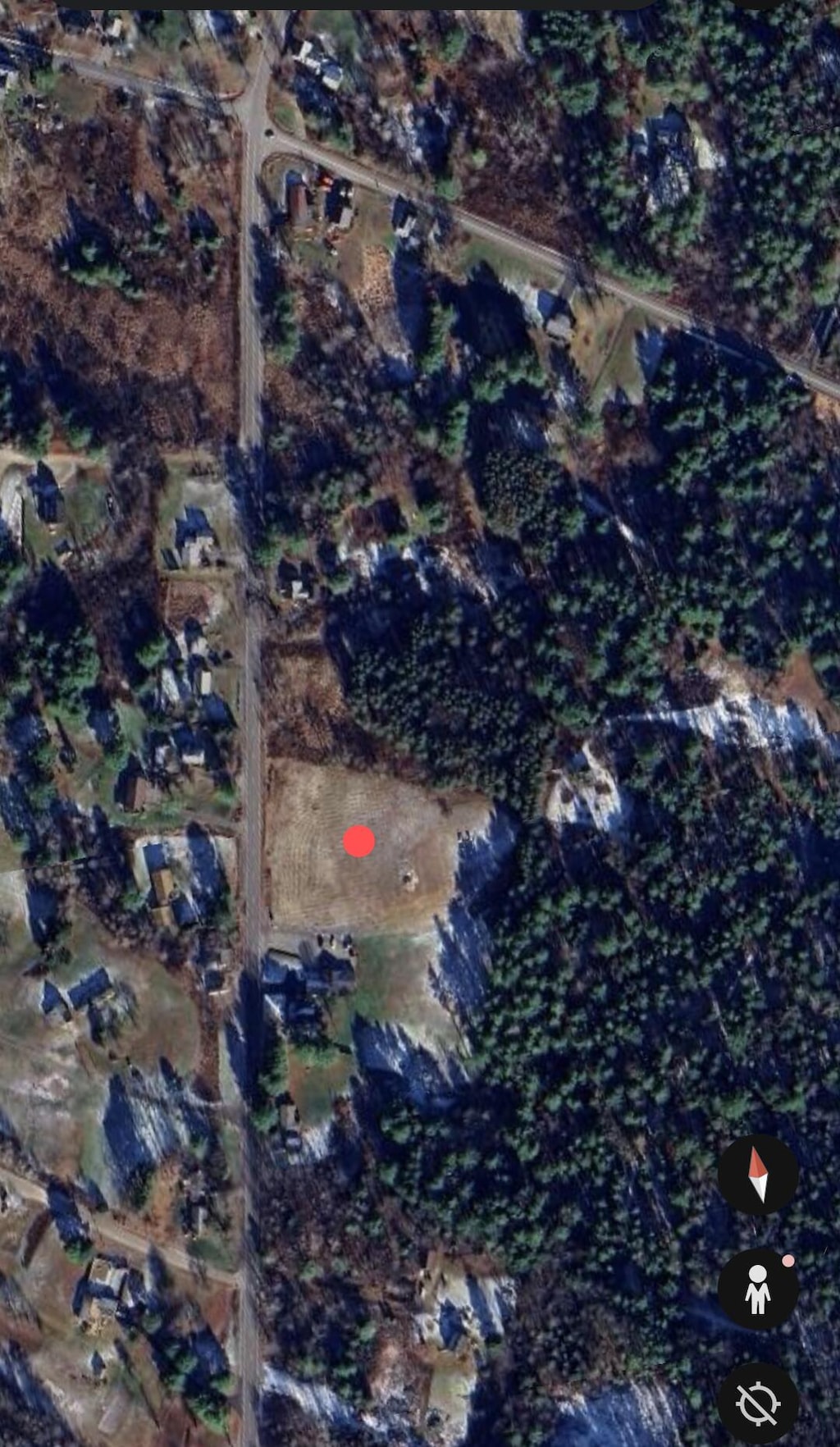 256 Pinkham Brook Rd, Durham, ME 04222 - aerial view of property's location