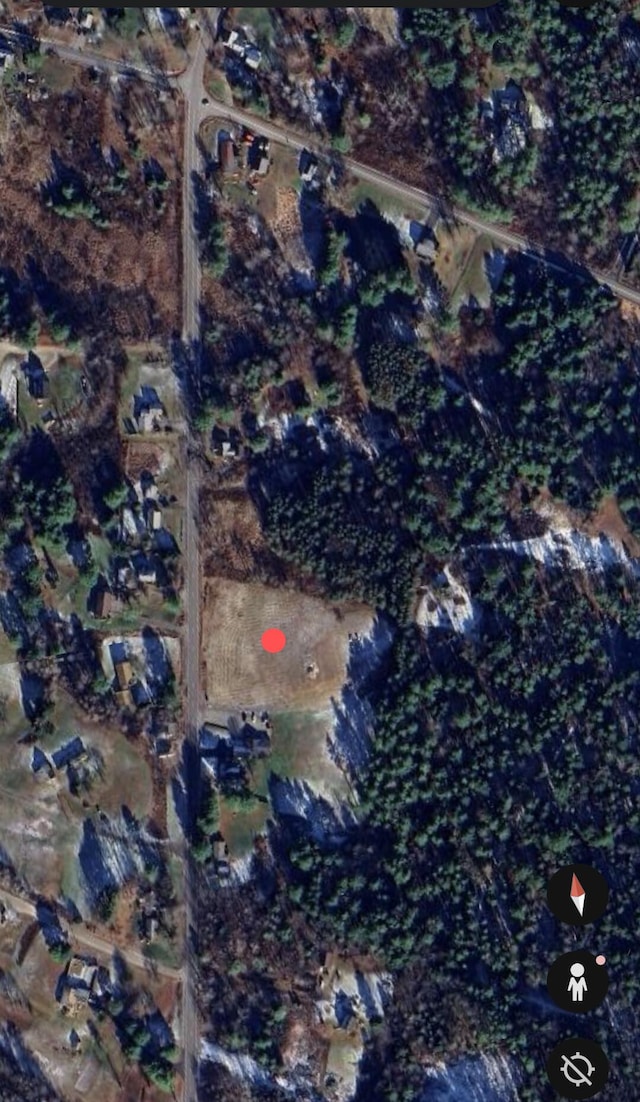 256 Pinkham Brook Rd, Durham, ME 04222 - aerial view of property's location