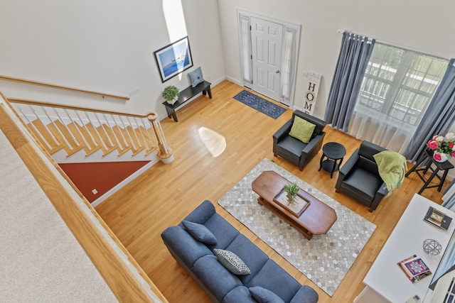 17 Tuttle Ln, Wells, ME 04090 - living area with wood finished floors
