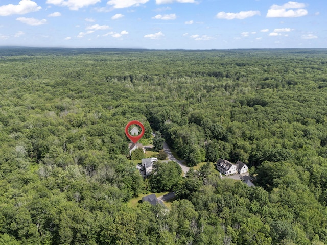 17 Tuttle Ln, Wells, ME 04090 - aerial overview of property's location featuring a forest