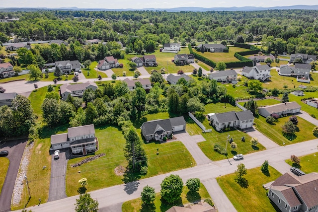 123 Lasalle Dr, Bangor, ME 04401 - aerial perspective of suburban area featuring a heavily wooded area