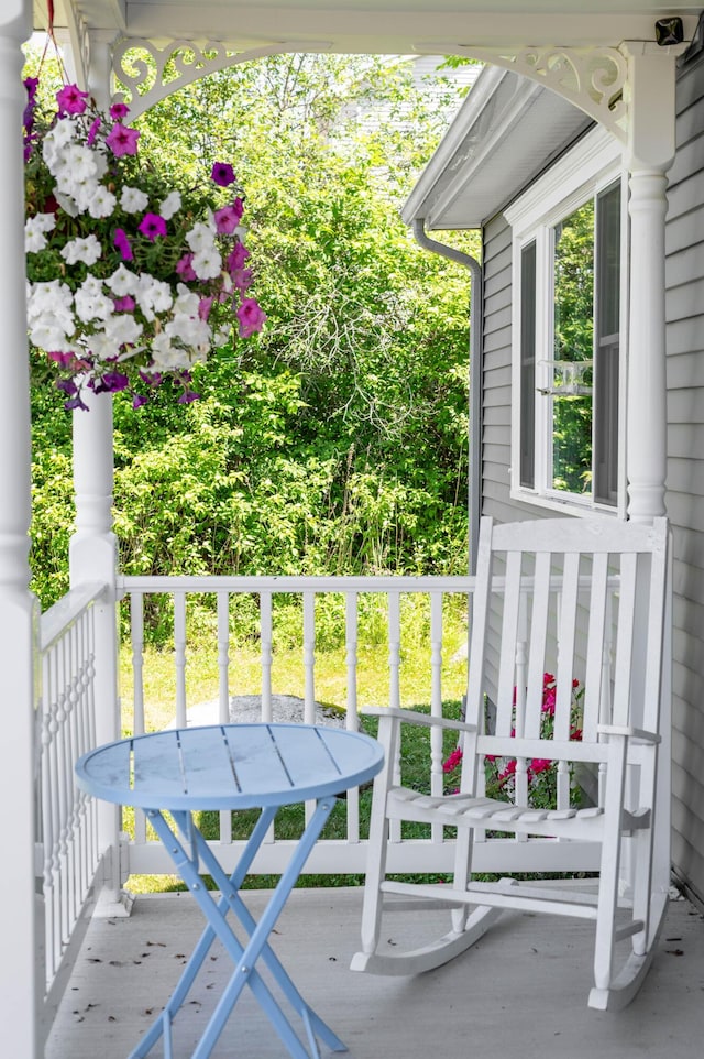 123 Lasalle Dr, Bangor, ME 04401 - view of balcony