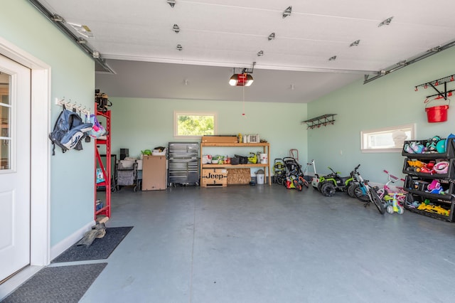 123 Lasalle Dr, Bangor, ME 04401 - garage with a garage door opener