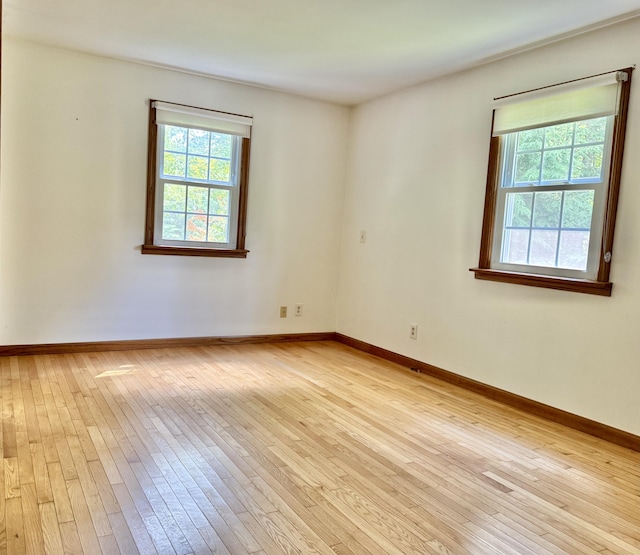 1606 Avenue Rd, Exeter, ME 04435 - unfurnished room featuring light wood-type flooring and baseboards