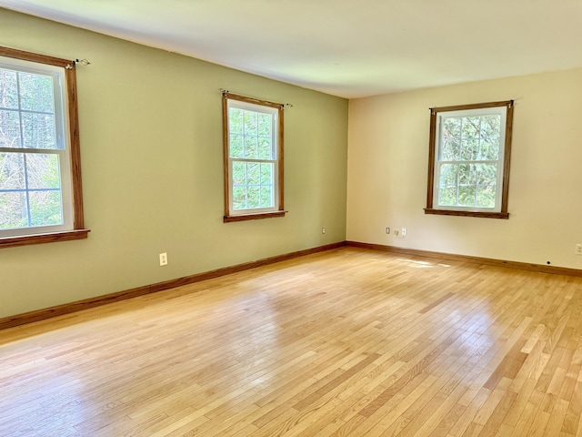 1606 Avenue Rd, Exeter, ME 04435 - spare room featuring light wood finished floors and baseboards