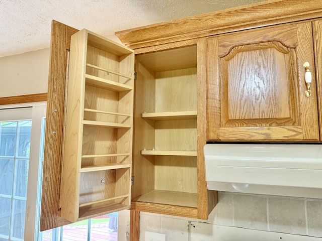 1606 Avenue Rd, Exeter, ME 04435 - kitchen view of a textured ceiling