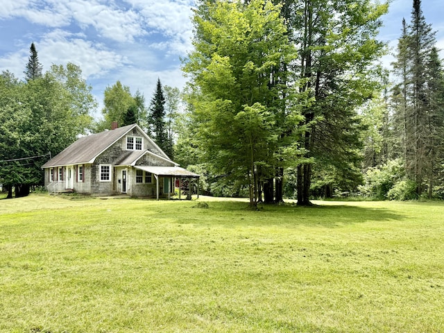 1606 Avenue Rd, Exeter, ME 04435 - view of grassy yard