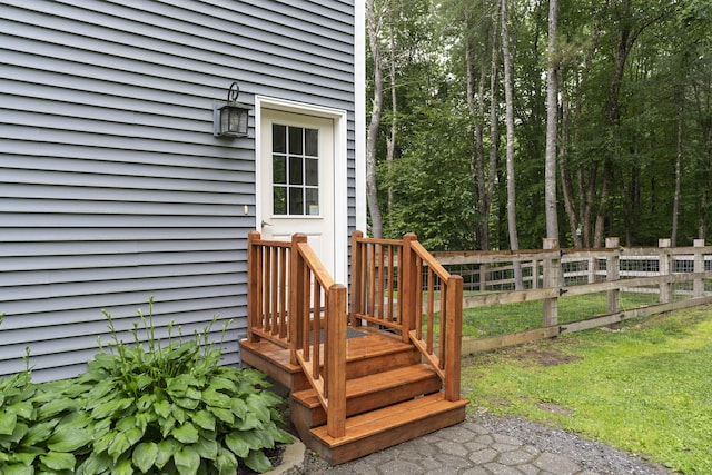 1031 Hallowell Rd, Durham, ME 04222 - view of wooden deck