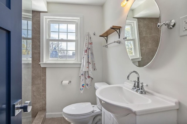 20 Shore Rd Unit 2A, Ogunquit, ME 03907 - bathroom with vanity and tiled shower