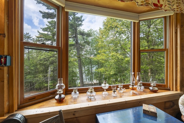 490 Cross Point Rd, Edgecomb, ME 04556 - detailed view of a tree filled landscape