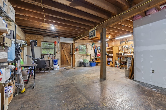 490 Cross Point Rd, Edgecomb, ME 04556 - view of basement