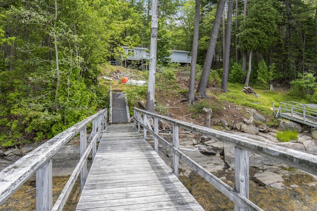 490 Cross Point Rd, Edgecomb, ME 04556 - view of dock
