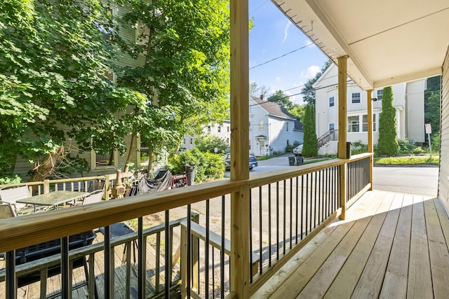 68 Newbury St, Auburn, ME 04210 - view of deck