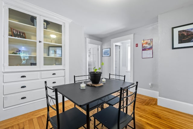 68 Newbury St, Auburn, ME 04210 - dining area featuring light wood-style flooring