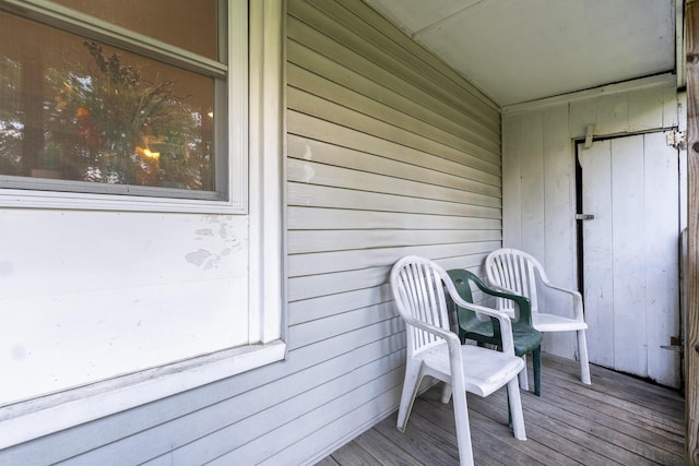 68 Newbury St, Auburn, ME 04210 - view of wooden deck