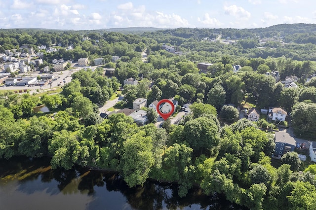 68 Newbury St, Auburn, ME 04210 - view of property location featuring a large body of water and a forest
