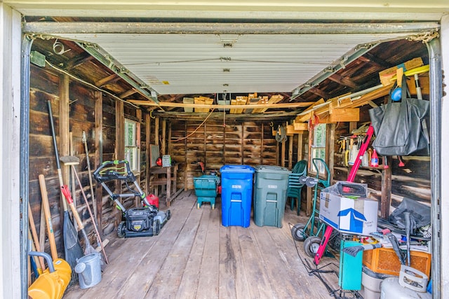 42 Sargent St, Westbrook, ME 04092 - view of garage