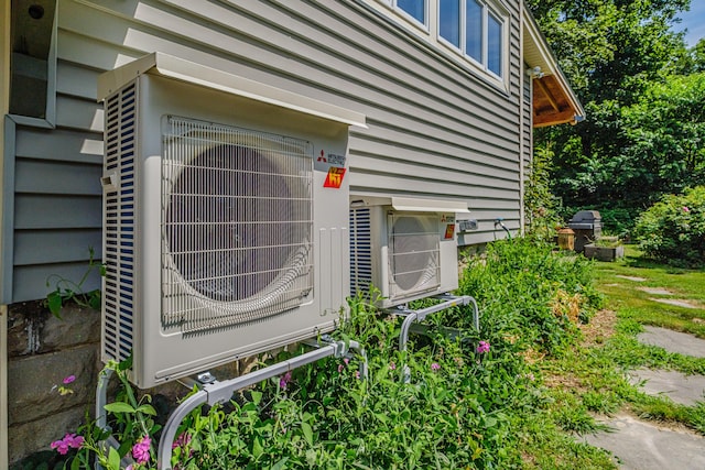 42 Sargent St, Westbrook, ME 04092 - exterior view of an ac unit