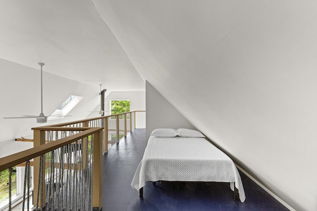133 Scraggle Point Rd, Saint George, ME 04859 - bedroom with vaulted ceiling