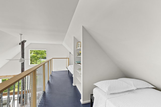 133 Scraggle Point Rd, Saint George, ME 04859 - bedroom featuring lofted ceiling