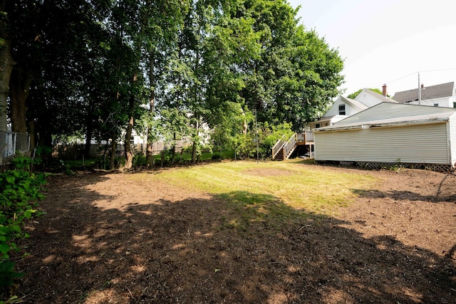 19 Fall St, Biddeford, ME 04005 - view of yard featuring stairs