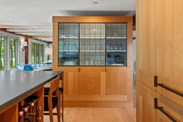 372 Bald Head Rd, Arrowsic, ME 04530 - interior space featuring wood finished floors and recessed lighting