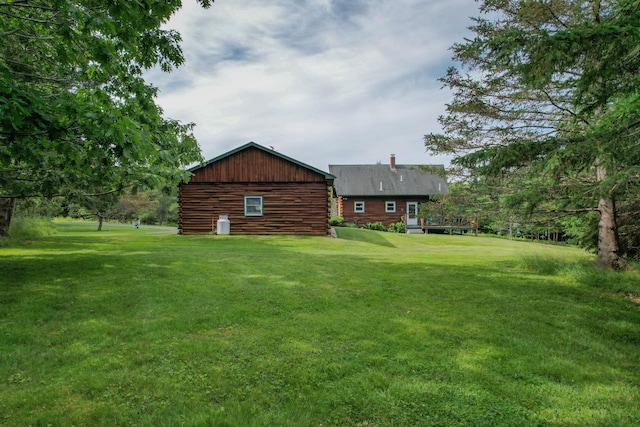 15 Tranquility Way, Ellsworth, ME 04605 - view of green lawn
