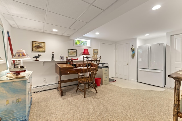 15 Tranquility Way, Ellsworth, ME 04605 - office space with recessed lighting and light carpet