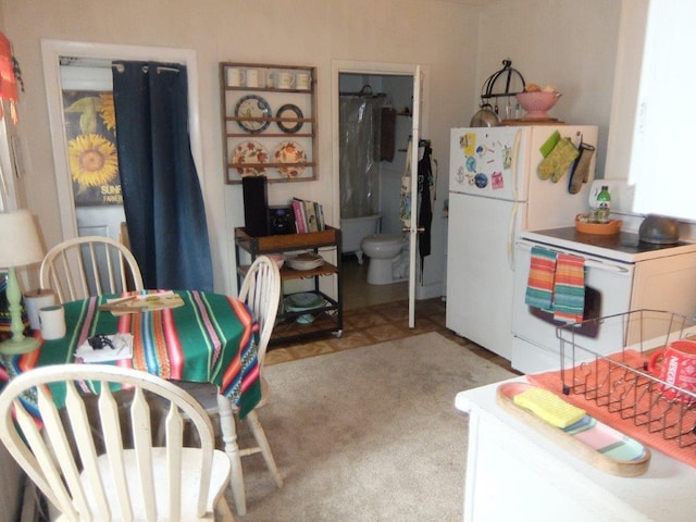 175 Alfred St, Biddeford, ME 04005 - kitchen with freestanding refrigerator