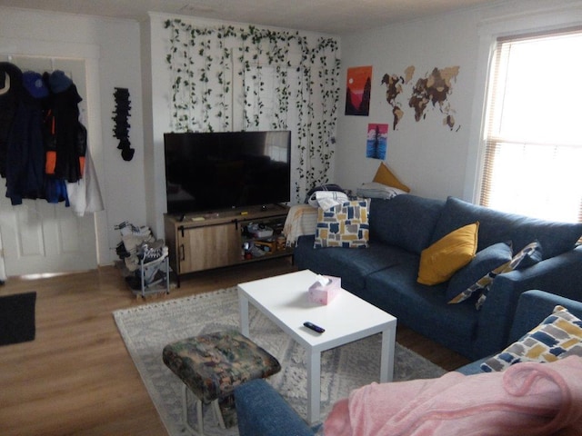 175 Alfred St, Biddeford, ME 04005 - living area with healthy amount of natural light and wood finished floors