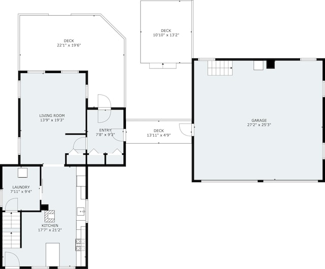 23 Cottage Dr, Friendship, ME 04547 - view of floor plan / room layout