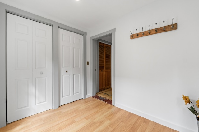 23 Cottage Dr, Friendship, ME 04547 - unfurnished bedroom with light wood-type flooring and baseboards