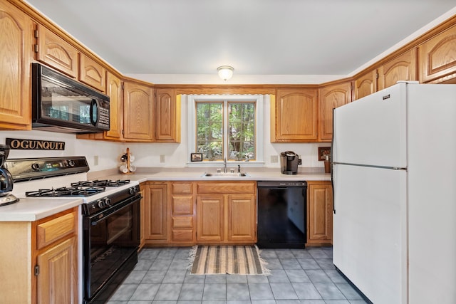 17 Summit St, Ogunquit, ME 03907 - kitchen featuring black appliances, light countertops, and light tile patterned floors