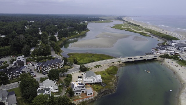 17 Summit St, Ogunquit, ME 03907 - aerial overview of property's location featuring a nearby body of water