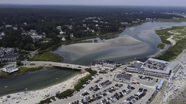 17 Summit St, Ogunquit, ME 03907 - aerial view of property and surrounding area featuring a large body of water