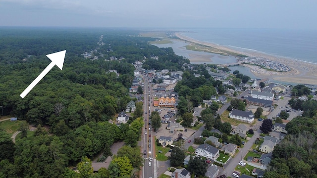 17 Summit St, Ogunquit, ME 03907 - aerial view of property and surrounding area featuring a nearby body of water