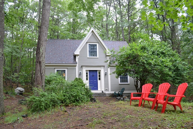17 Summit St, Ogunquit, ME 03907 - view of front of home with a shingled roof