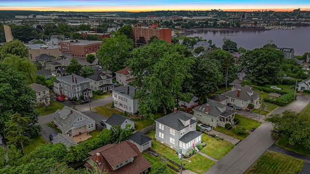 46 Haven Rd, South Portland, ME 04106 - aerial view of residential area with a nearby body of water