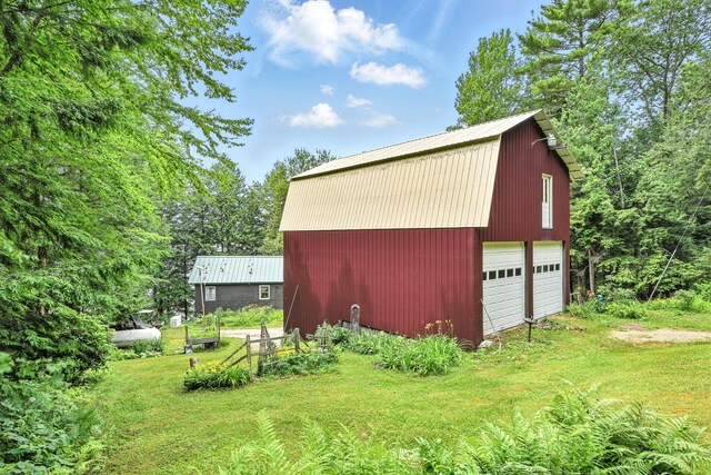 16 Brackett Rd, Dresden, ME 04342 - view of detached garage