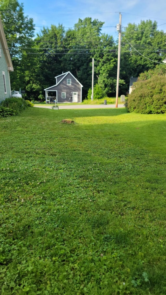 12 High St, Calais, ME 04619 - view of grassy yard