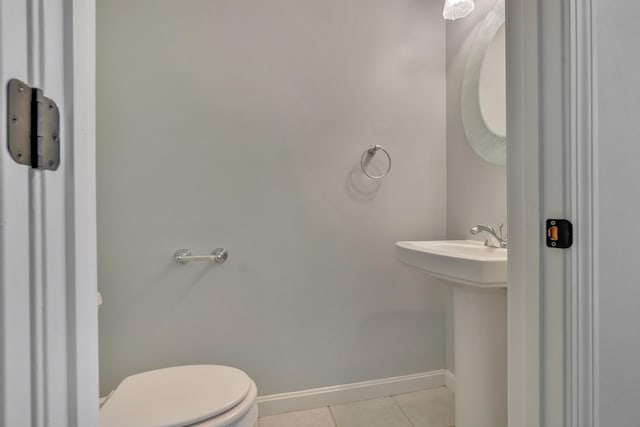 8 Woodside Dr Unit 1, Gorham, ME 04038 - bathroom with baseboards and tile patterned floors